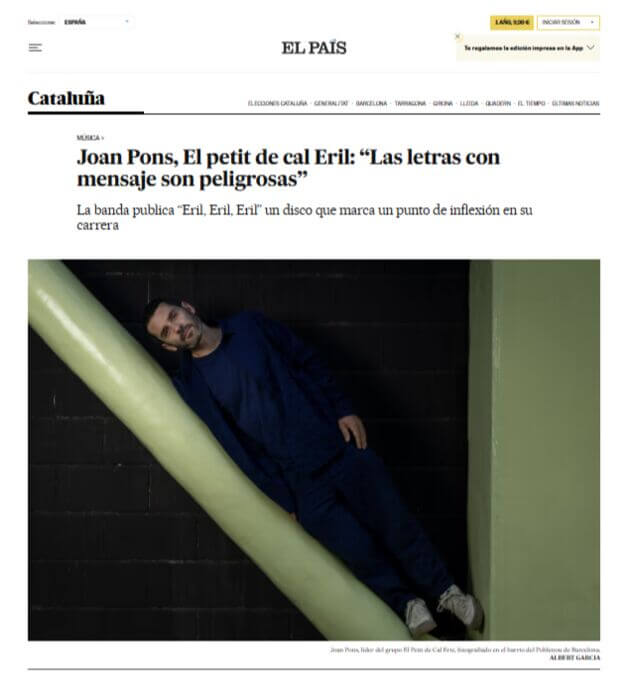 El Petit de Cal Eril en El País