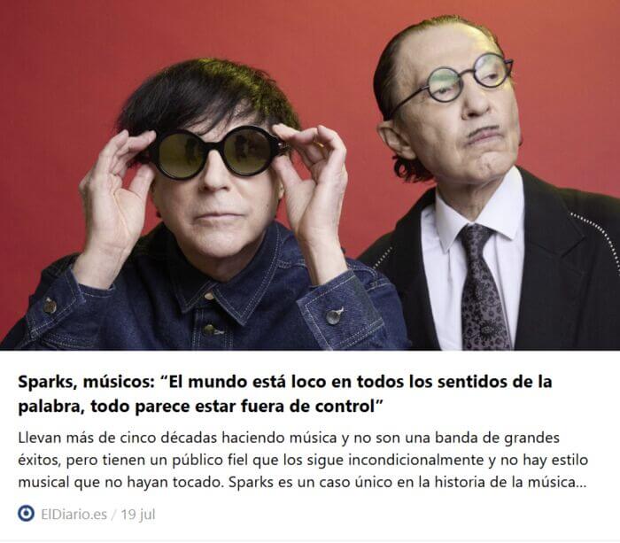 Sparks en El Diario.es